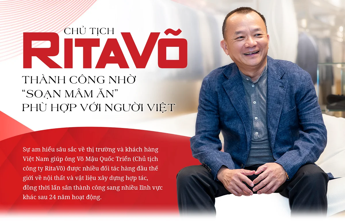 Chủ tịch Rita Võ: Thành công nhờ “soạn mâm ăn” cho người Việt